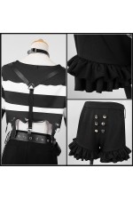 2XXT Cosplay Vtuber Virtual YouTuber Sasaki Saku Prisoner No.039 Cosplay Costume